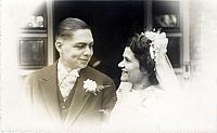 Huwelijk Louis Goulmy en Siska Schutter 
26 mei 1943 te Heemstede.