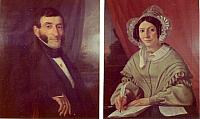 Michel Jean Baptiste Goulmy geb 18-11-1784 te Limoges (Frankrijk)en zijn derde echtgenote Anne Maria van Buscom geb.23-2-1801 te Mechelen geh.op 29-7-1834 te 's Hertogenbosch