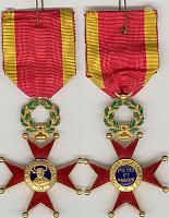Ridder in de orde van Sint Gregorius de Grote.Pauselijke onderscheiding.na 1905.