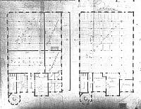 (5) Plattegrond eerste nieuwbouw `s-Hertogenbosch 1897.