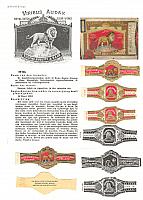Registratie van het merk Viribus Audaxuit het register voor industrieelen eigendom te `s-Gravenhage.18 maart 1912.Viribus Audax B4 Royales geringd was in 1918 een 0,75 cents sigaar.Sigarenbandjes war...